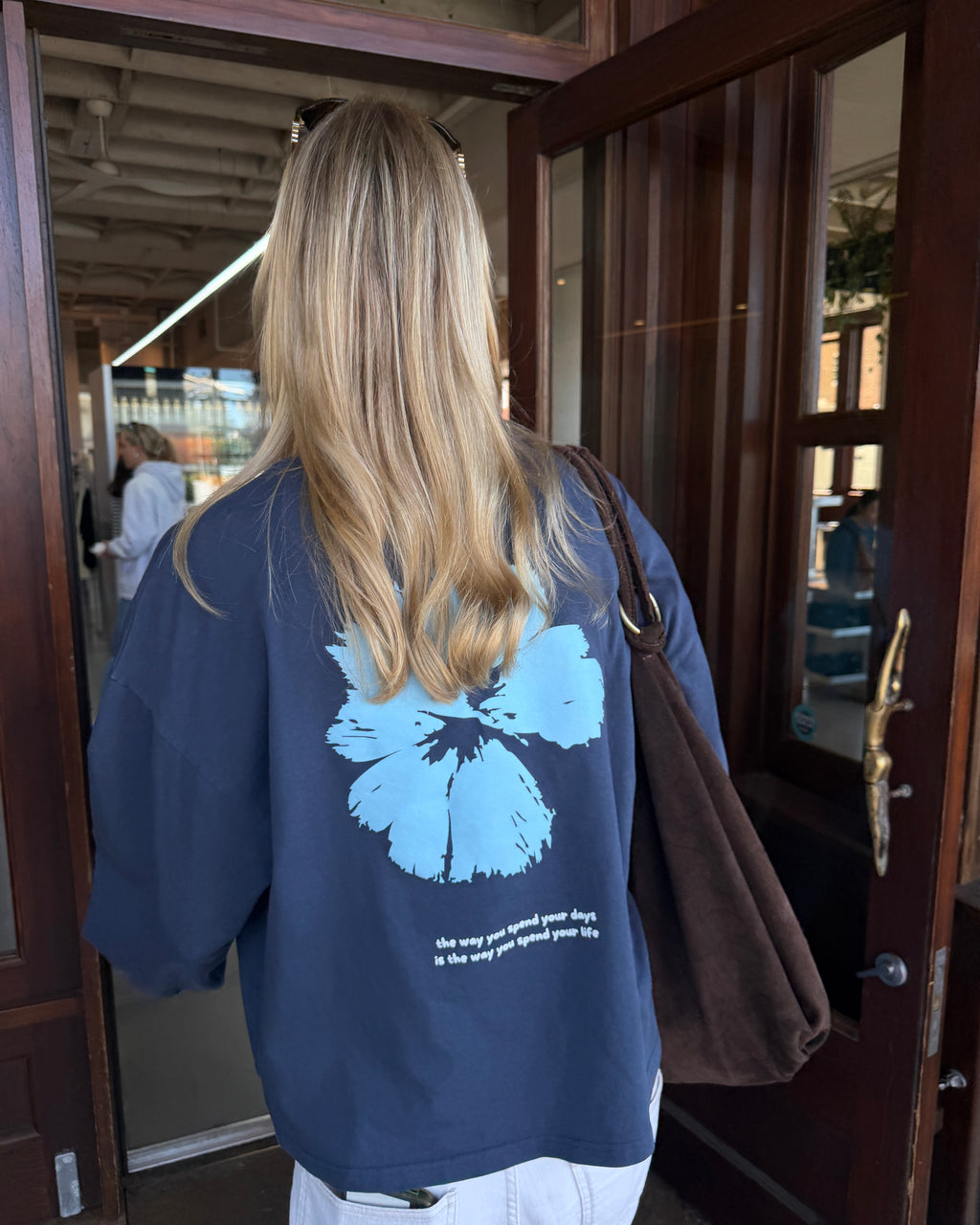 blue longsleeve