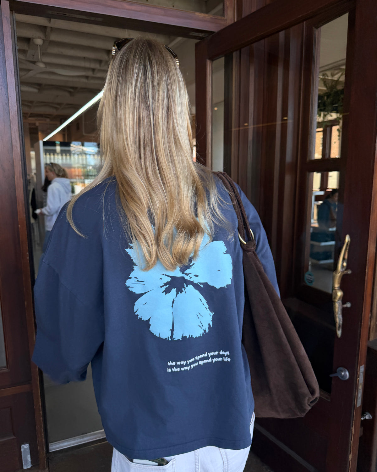 blue longsleeve