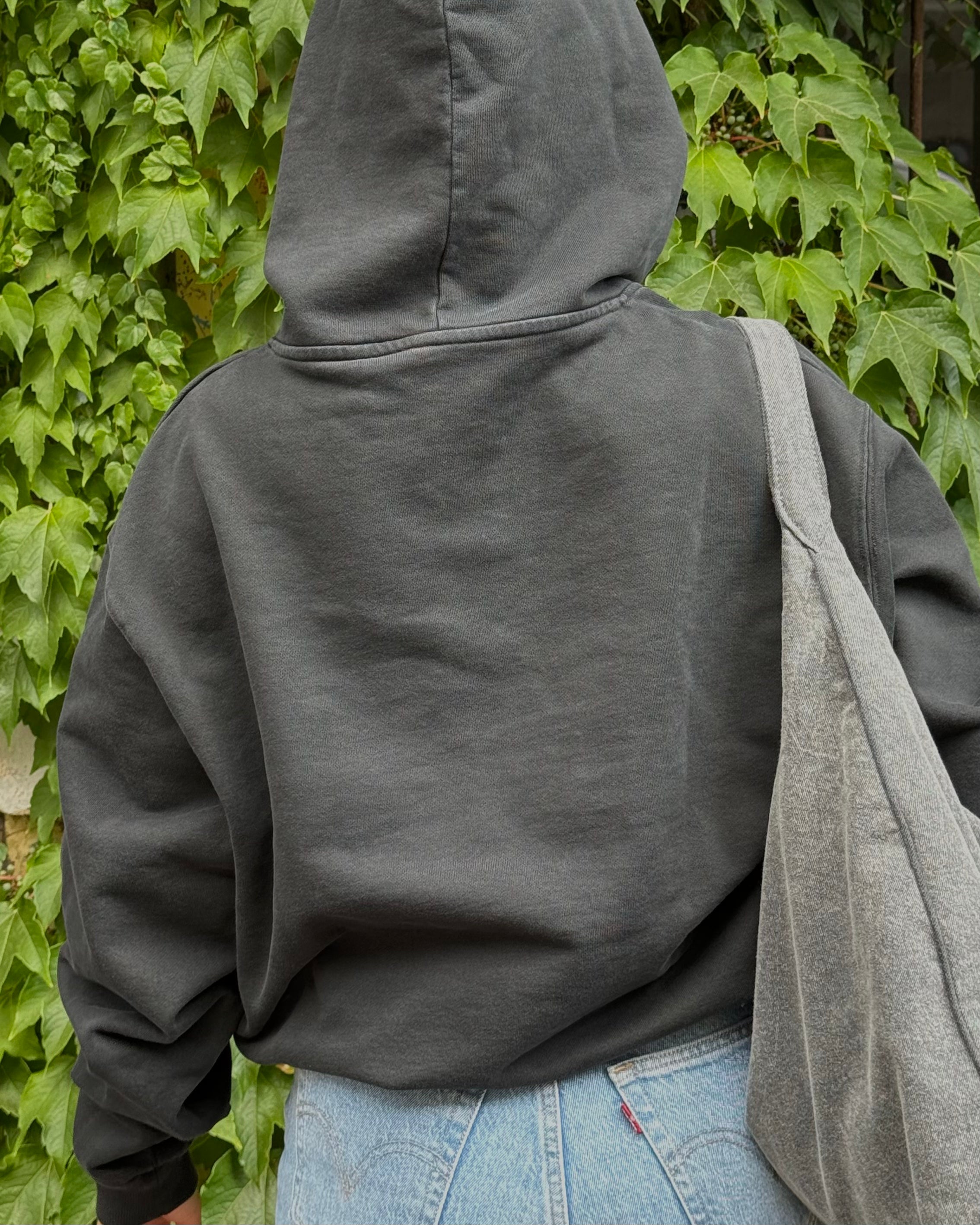 vintage black hoodie