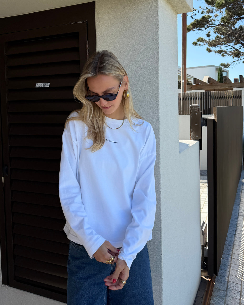 white longsleeve