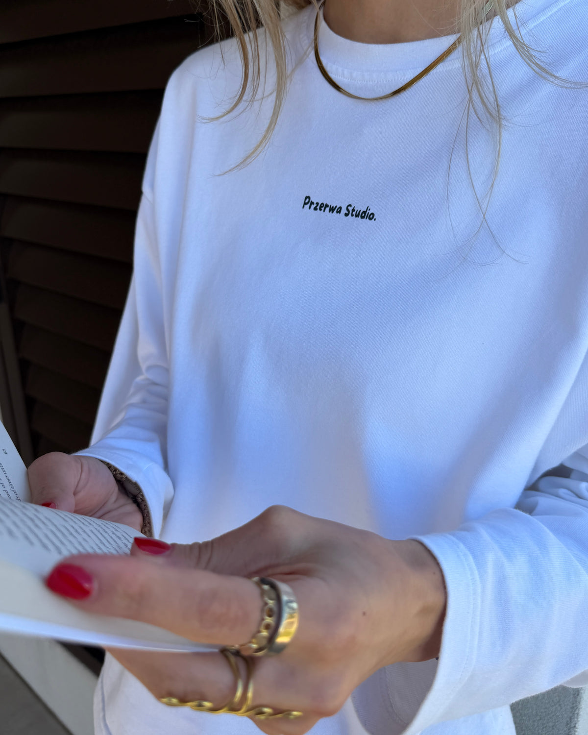 white longsleeve