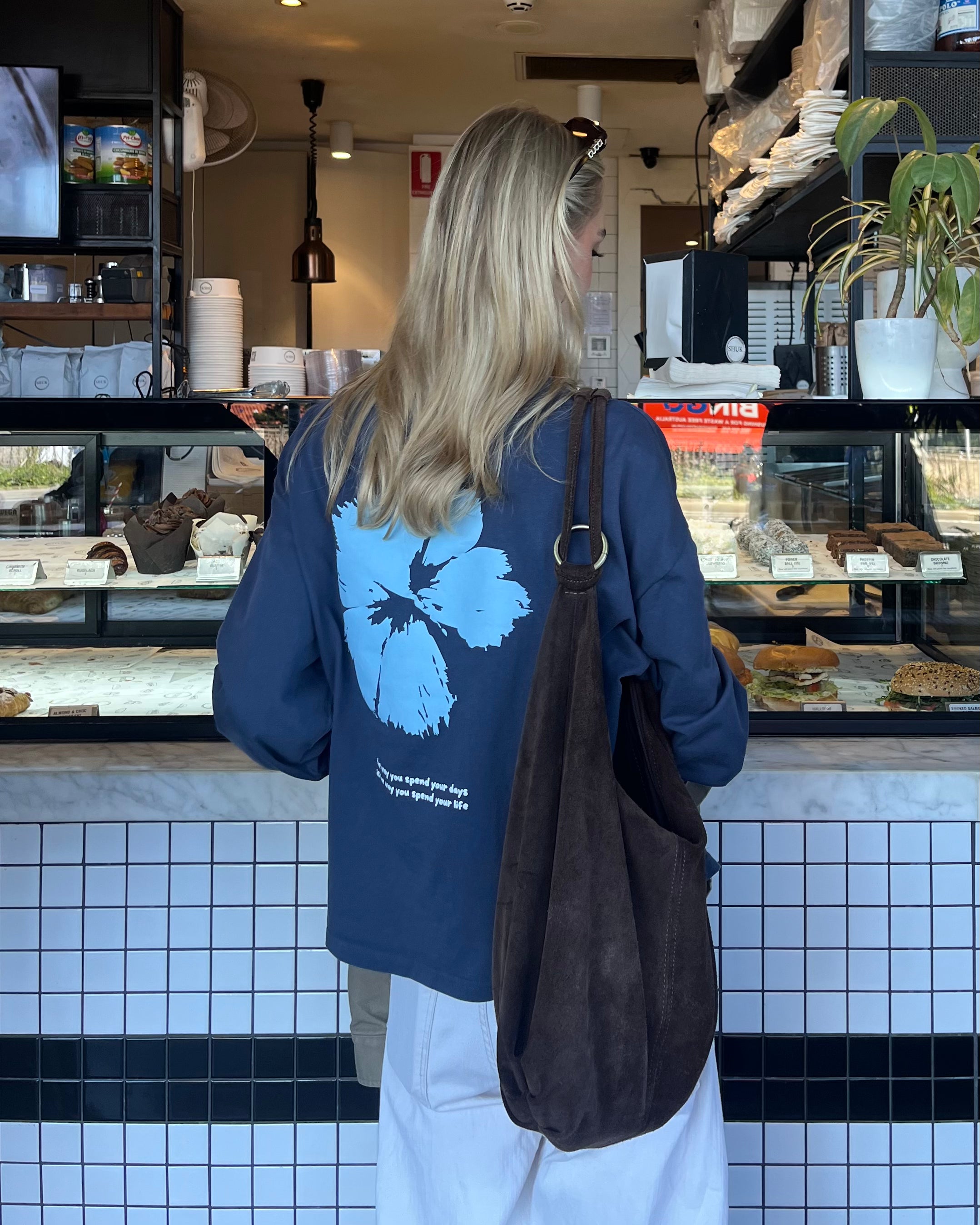 blue longsleeve
